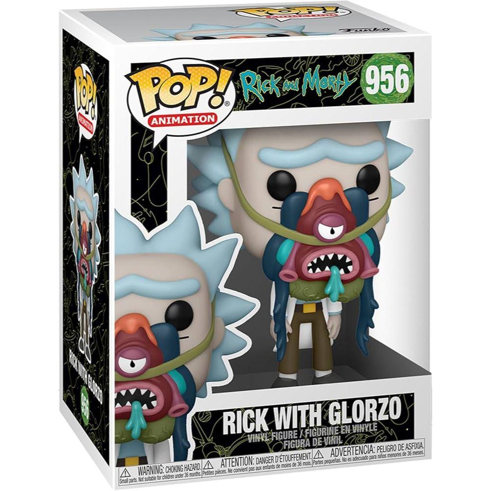 Funko Pop Rick And Morty - Rick With Glorzo 956 Novo Original