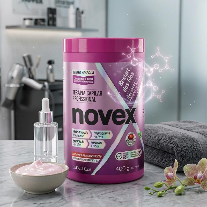 Creme De Tratamento Novex Exossomos Com Infusão De Colágeno 400g