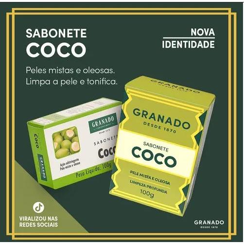 Sabonete Granado Coco 100gr
