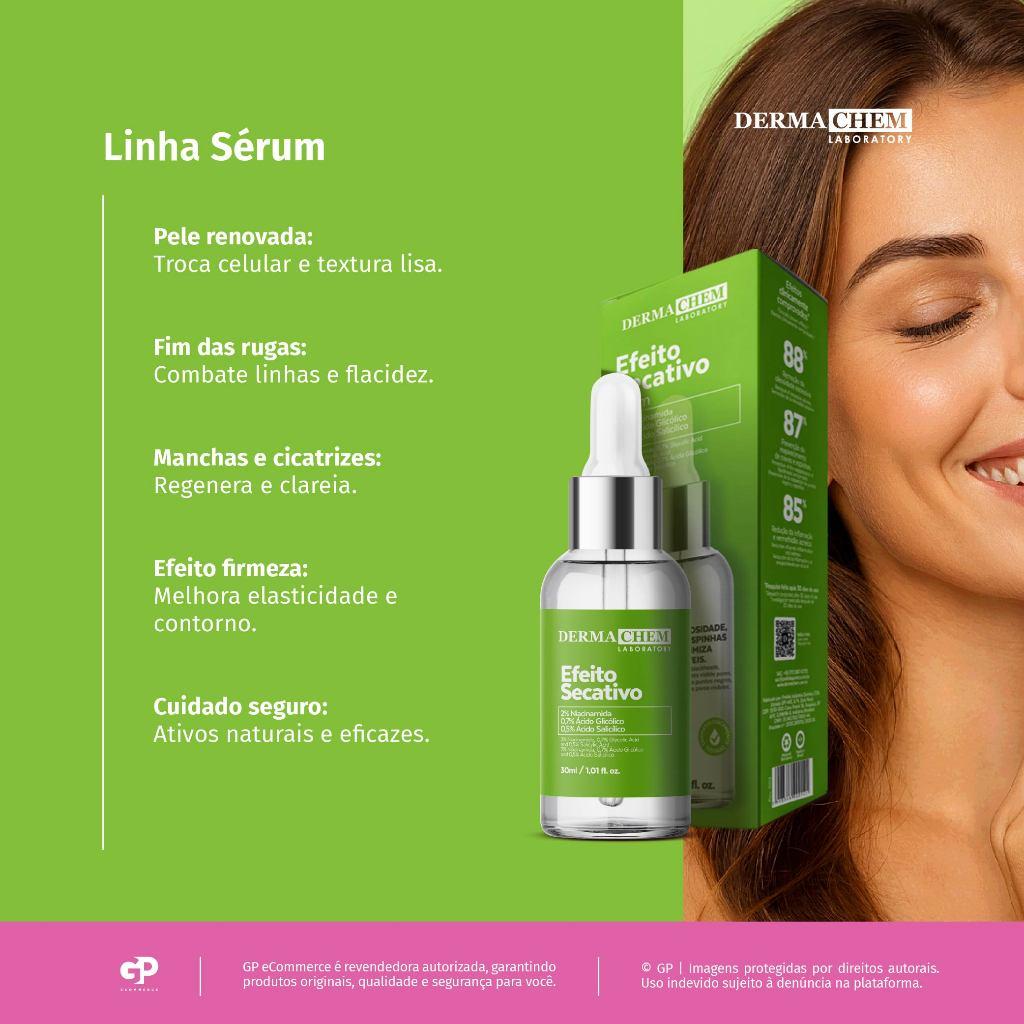 Kit 2 Sérum Efeito Secativo 30ml Dermachem