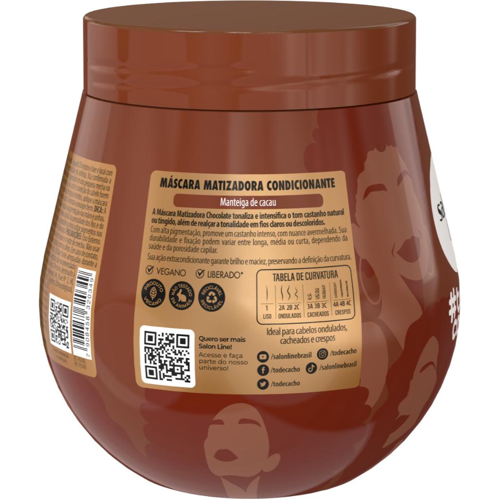 Máscara Matizadora #todecacho Chocolate 300g