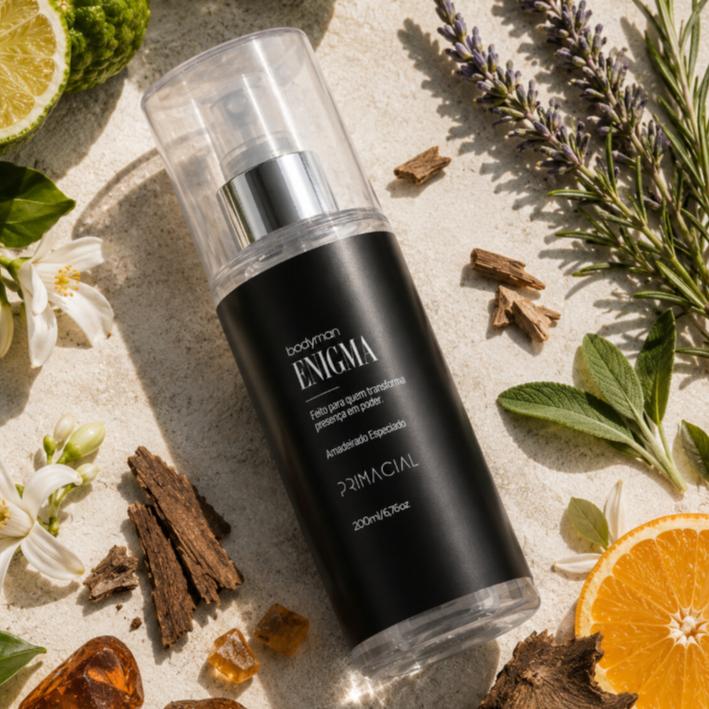 Kit Body Splash Masculino Barbarius + Midtown + Enigma 200ml - Primacial