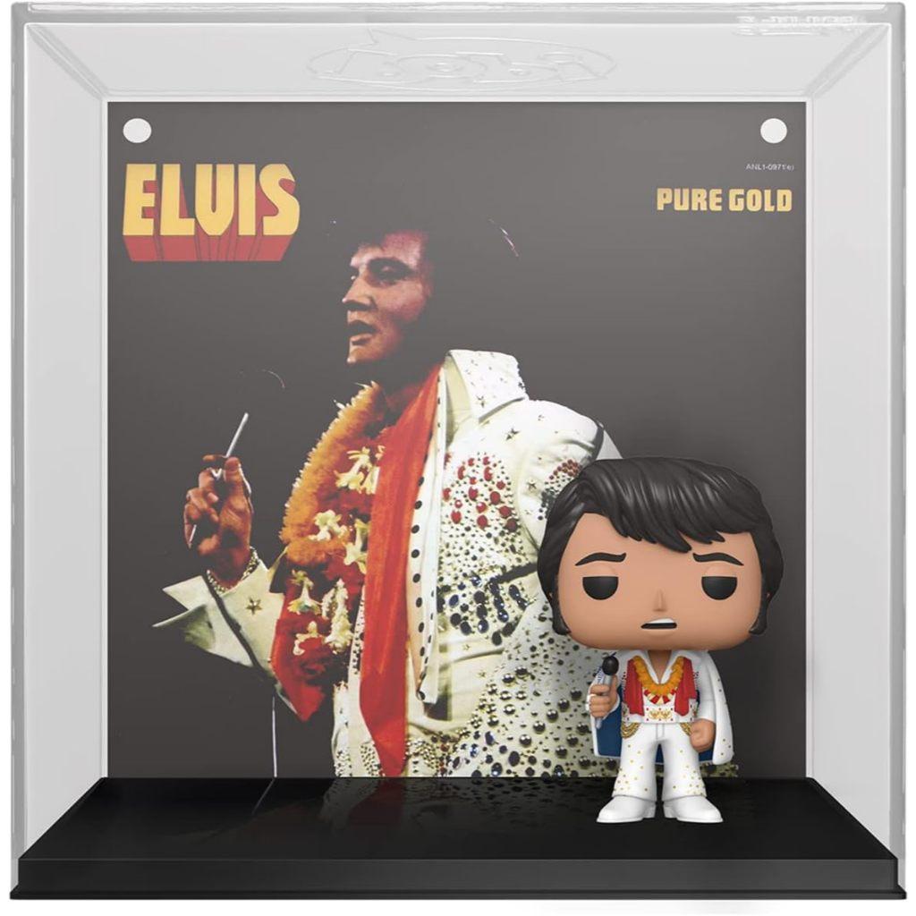 Funko Pop Rocks Albums Elvis Presley Exclusivo - Pure Gold Novo Original