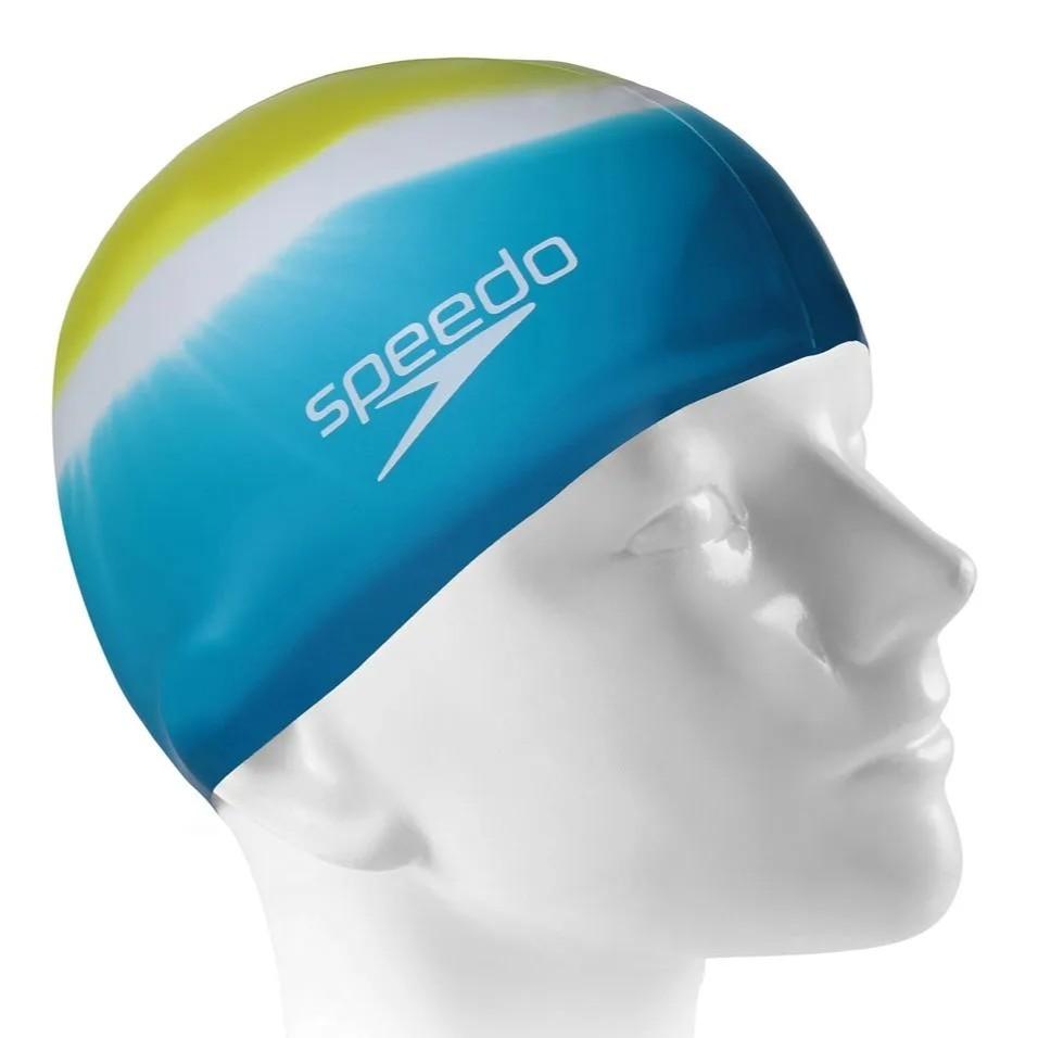 Touca De Natação Silicone Adulto Tie Dye Speedo - Blue Star