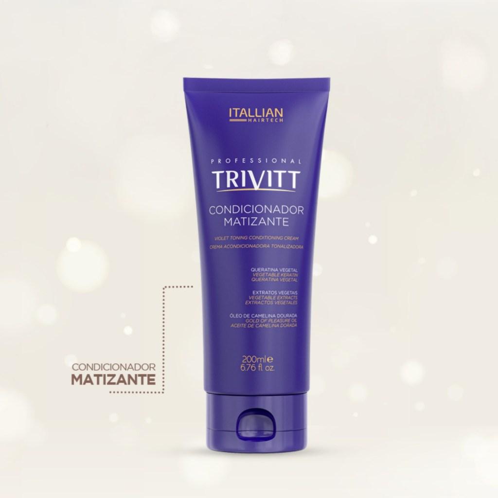 Condicionador Trivit Matizante 200ml Itallian Bisnaga