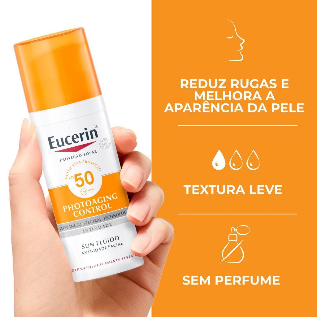 Eucerin Protetor Solar Facial Anti-idade FPS 50 50ml