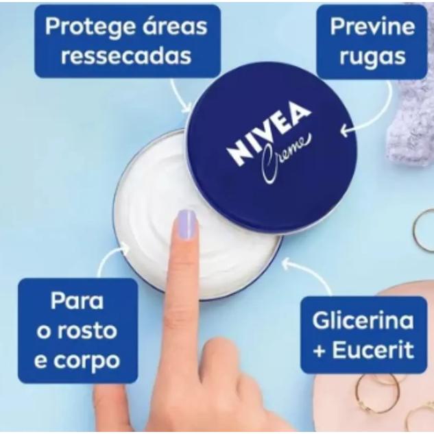 Creme Hidratante Lata 56g Nivea