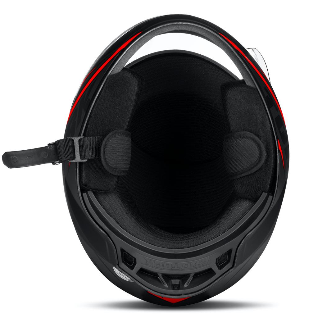 Capacete Fechado Moto Modelo R8 Várias Cores Tamanho 56 58 60 Viseira Fumê PRO Tork