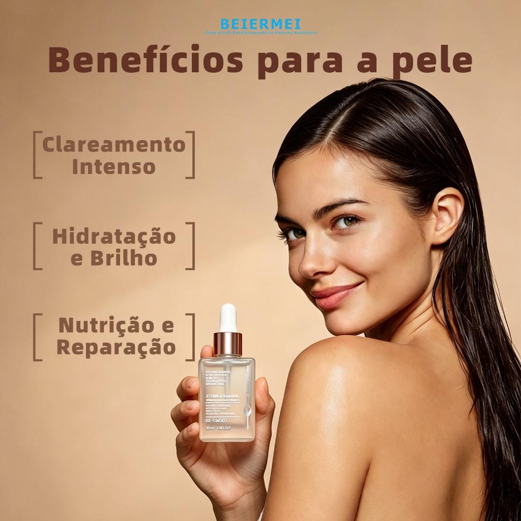 Beiermei Kit 2 Creme Ilumina O Tom Da + Madagascar Snow Lotus Essence Cuida