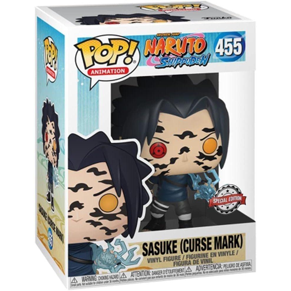Funko Pop Naruto Shippuden Exclusive - Sasuke (curse Mark) 455 Novo Original