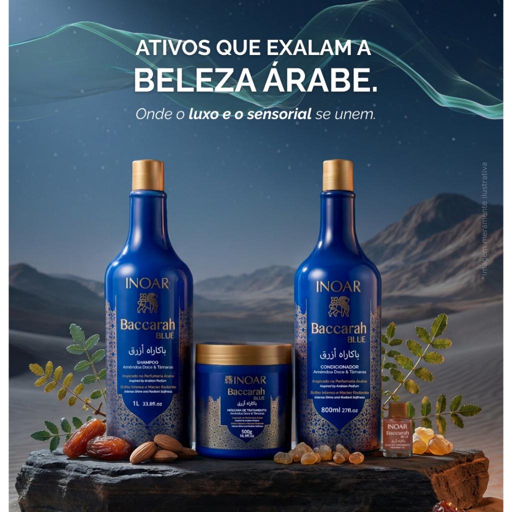 Inoar Baccarah Blue Óleo De Amêndoa E Tâmara 7ml