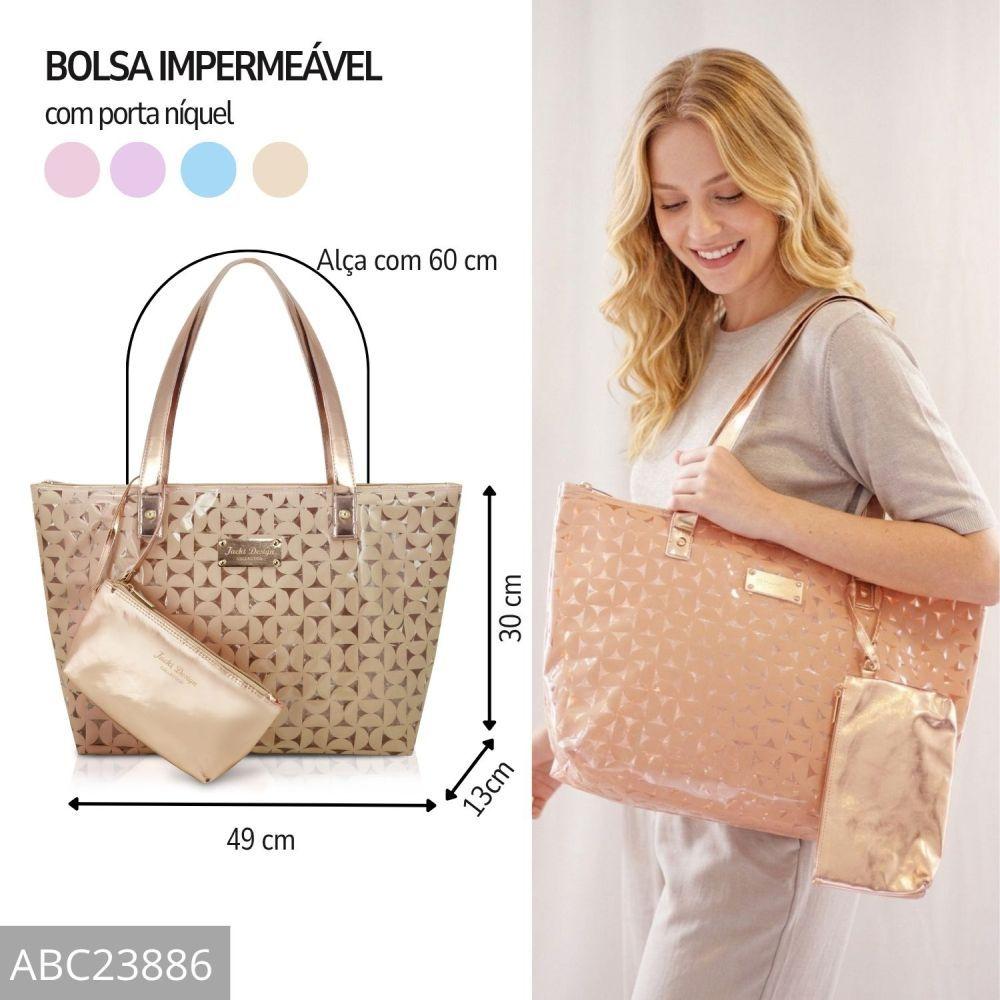 Bolsa Impermeável Para Trabalho E Passeio - Espaçosa Com Melhor Custo-benefício Jacki Design