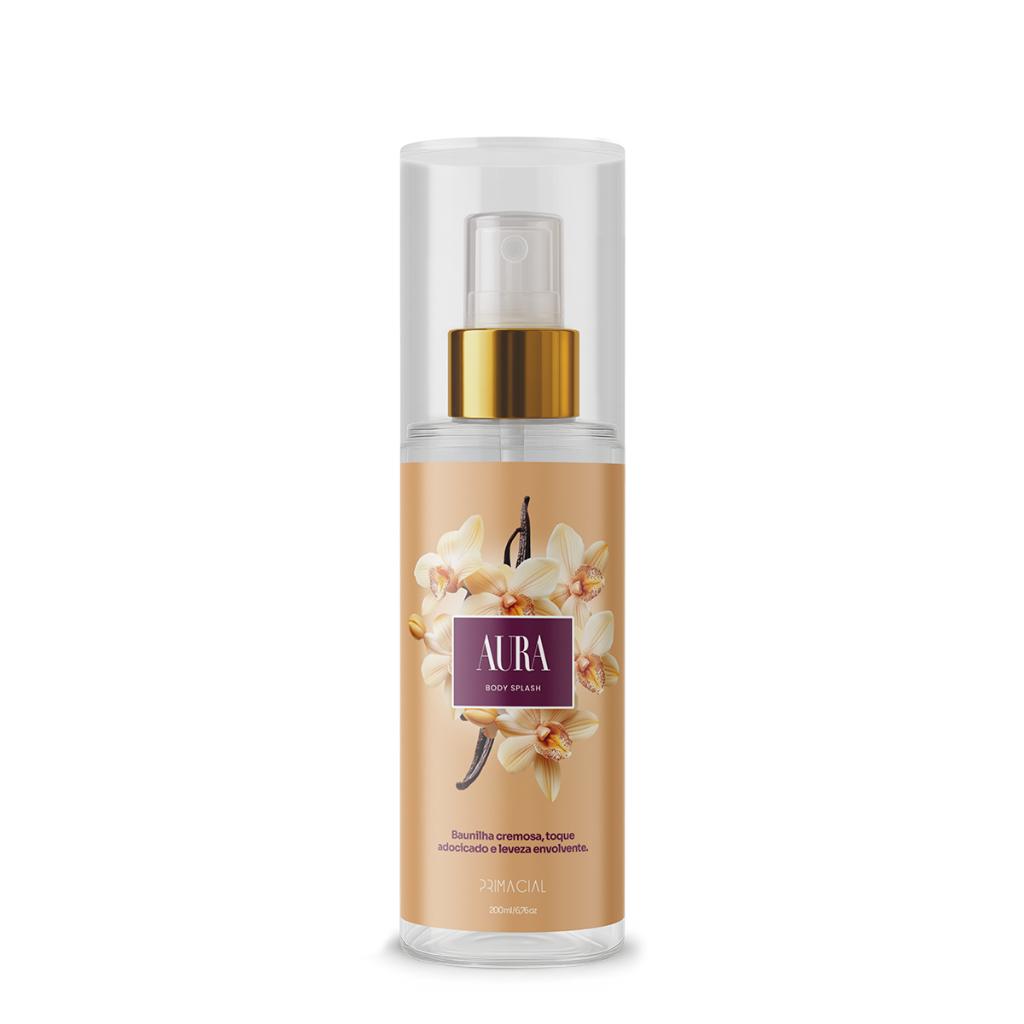 Kit Com 2 Body Splash Feminino Aura + Infalivel 200ml - Primacial Perfume Floral