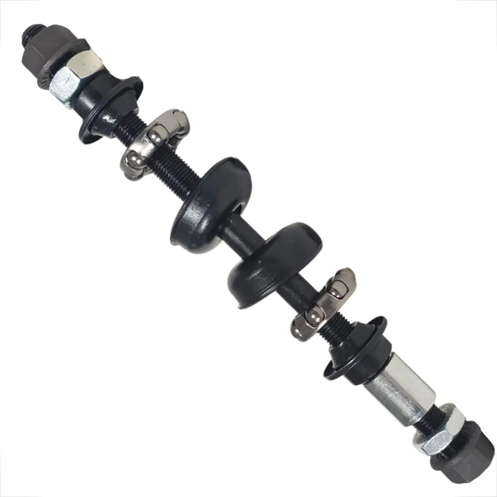 Eixo Traseiro Paco 3/8 X 175 Mm Com Caixa Colar Espaçador P/cubo