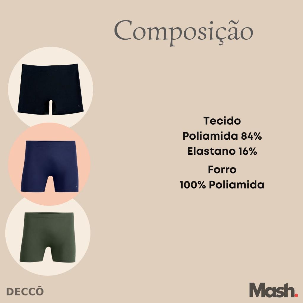 Sunga Boxer Longa Masculina Mash Conforto E Estilo Na Praia