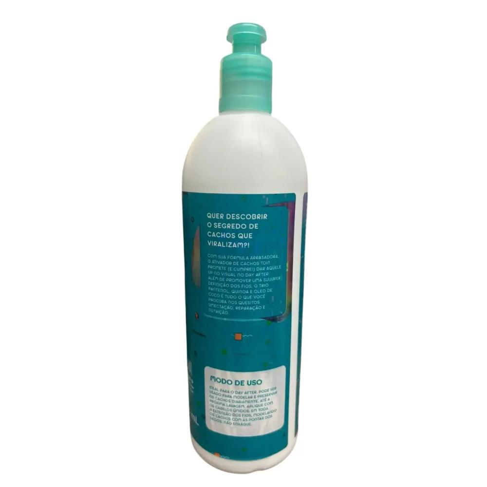 Ativador De Cachos Desembaraçante Toin 500ml