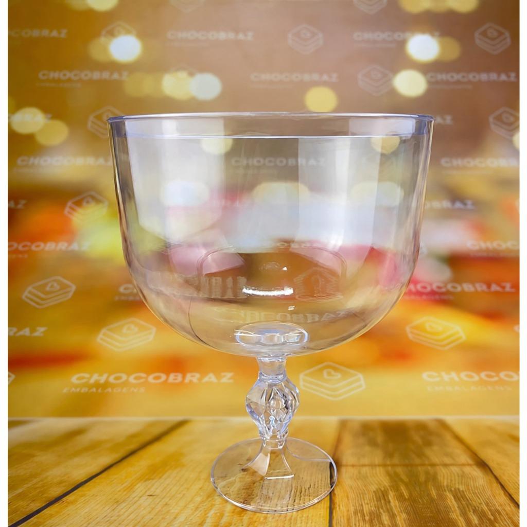 Taça Gourmet Americana 1.250 Ml Para Bolo E Doce Na Taça S/tampa(choco)