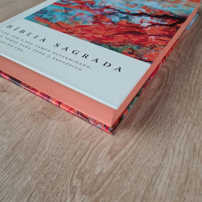 Livro Bíblia Sagrada Acf Leitura Perfeita Capa Dura Entardecer