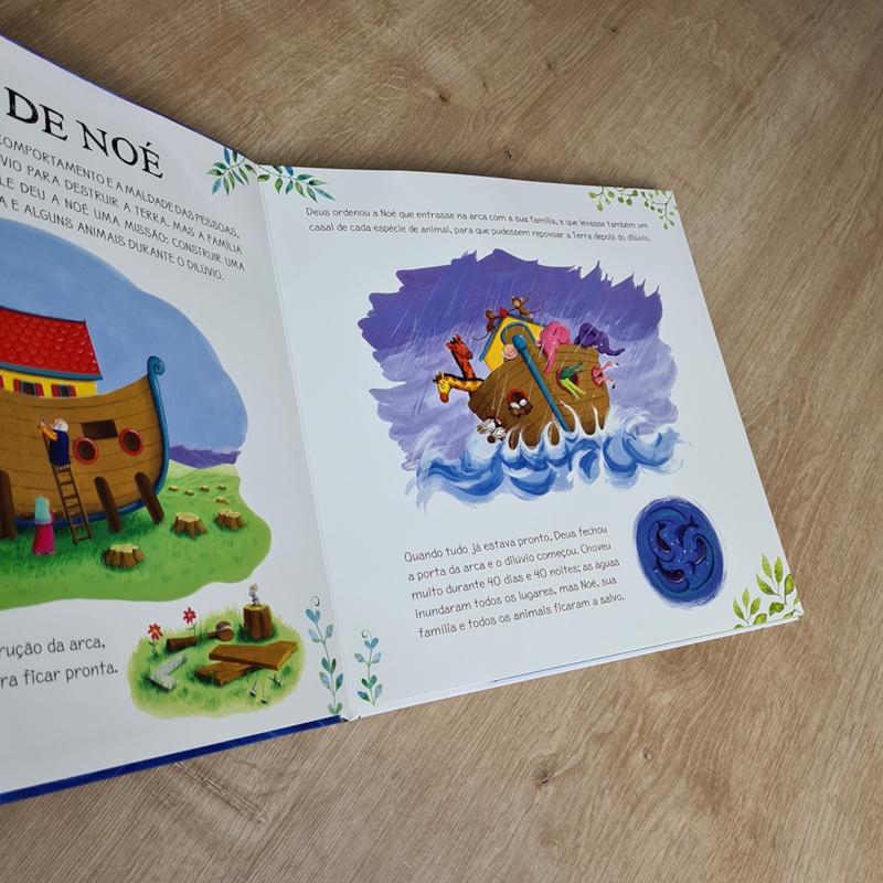 Livro Histórias Da Bíblia Pop-out