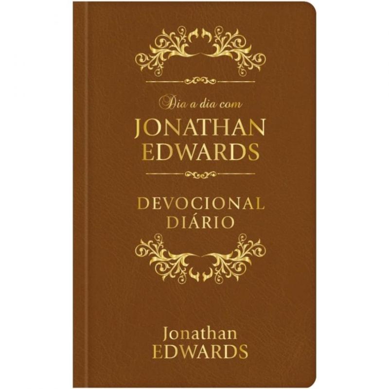 Livro Dia A Dia Com Jonathan Edwards Devocional Diário Versão Luxo