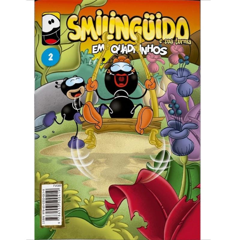 Livro Smilinguido Em Quadrinhos E Sua Turma Volume 2