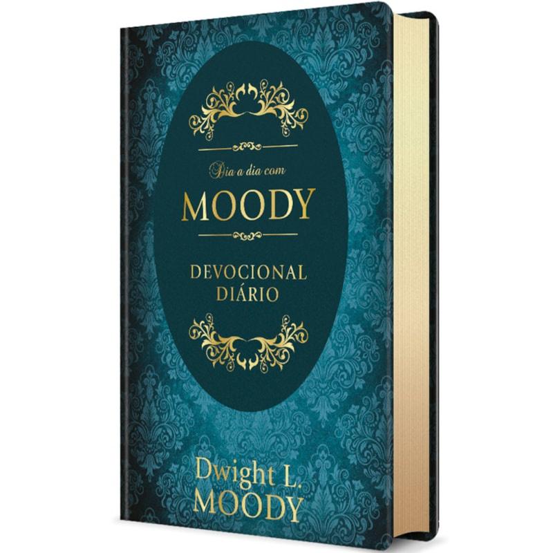 Livro Dia A Dia Com Moody Devocional Capa Dura