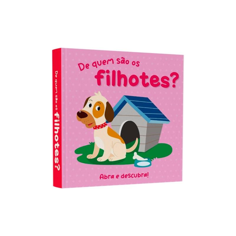 Livro Abra E Descubra De Quem São Os Filhotes
