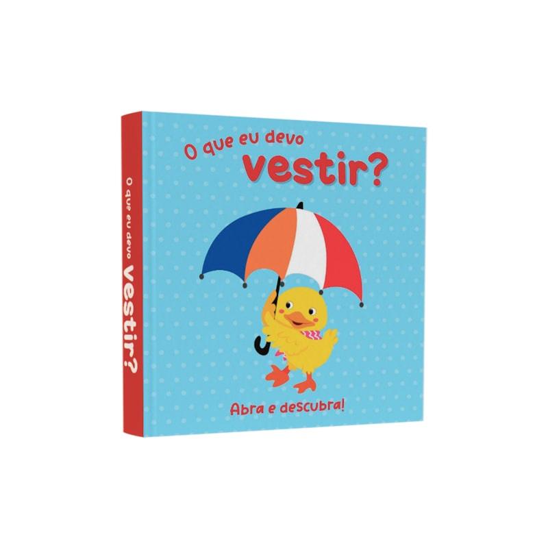 Livro Abra E Descubra O Que Eu Devo Vestir