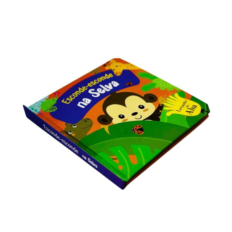 Livro Esconde-esconde Na Selva Levante A Aba