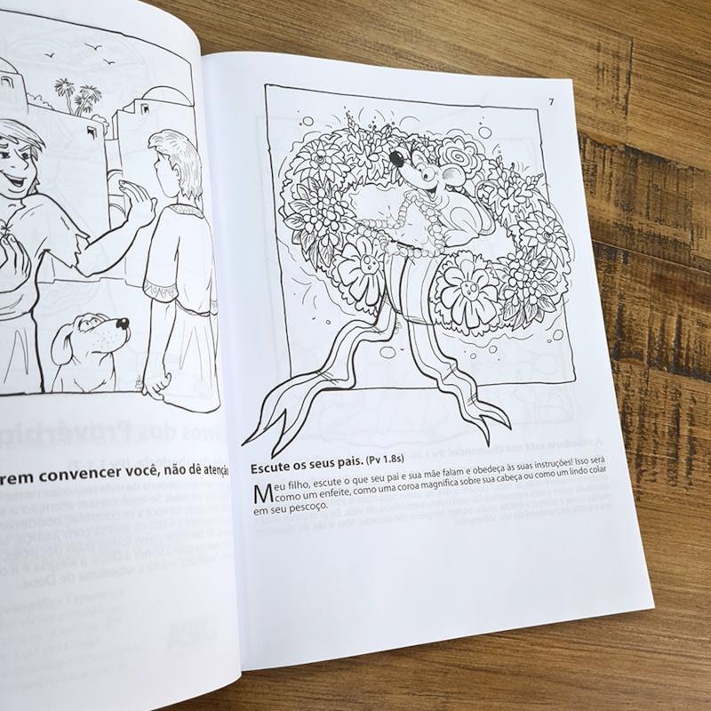 A Bíblia Para Colorir Volume 7