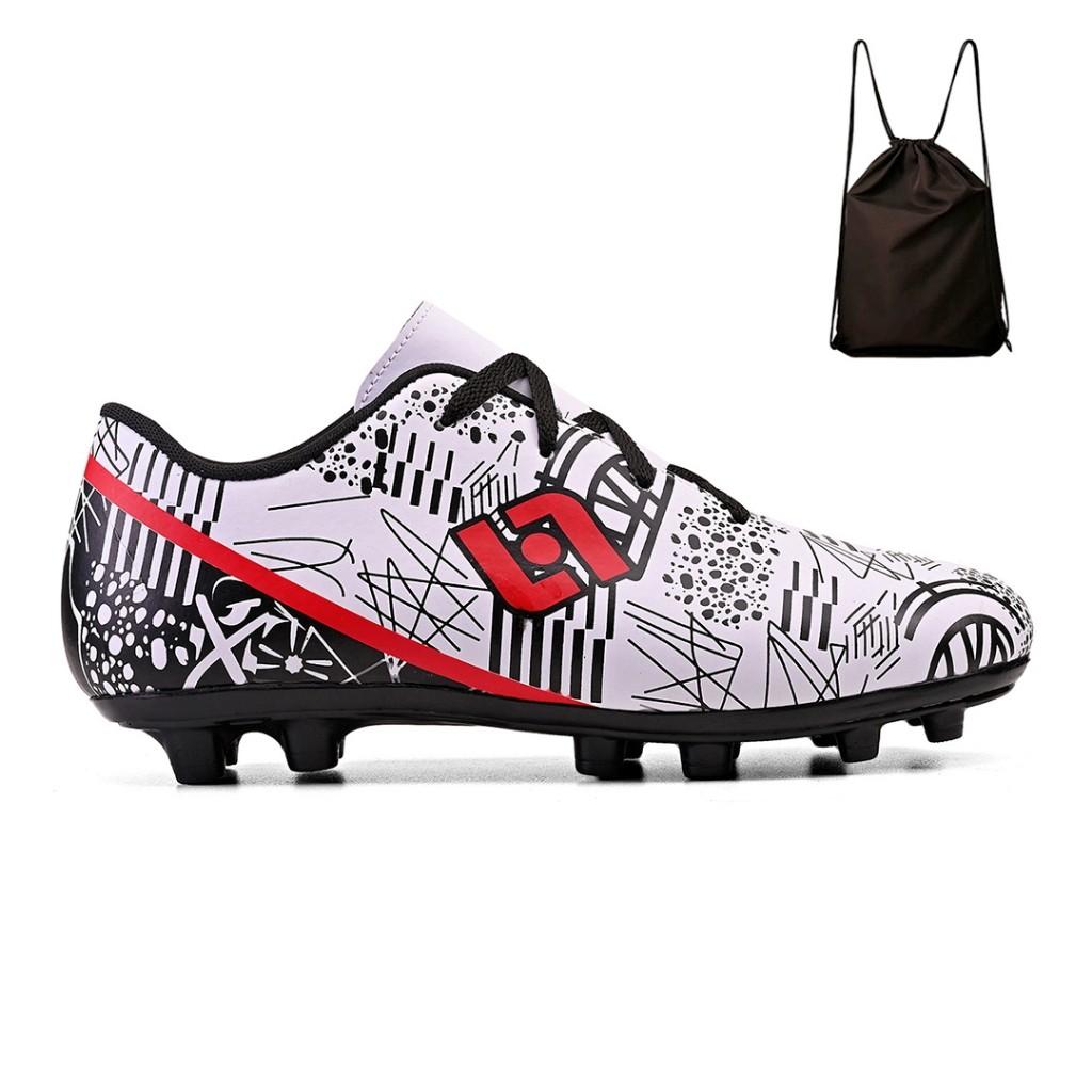 Kit Chuteira Infantil Costurada Futebol Campo Trava Light + Mochila