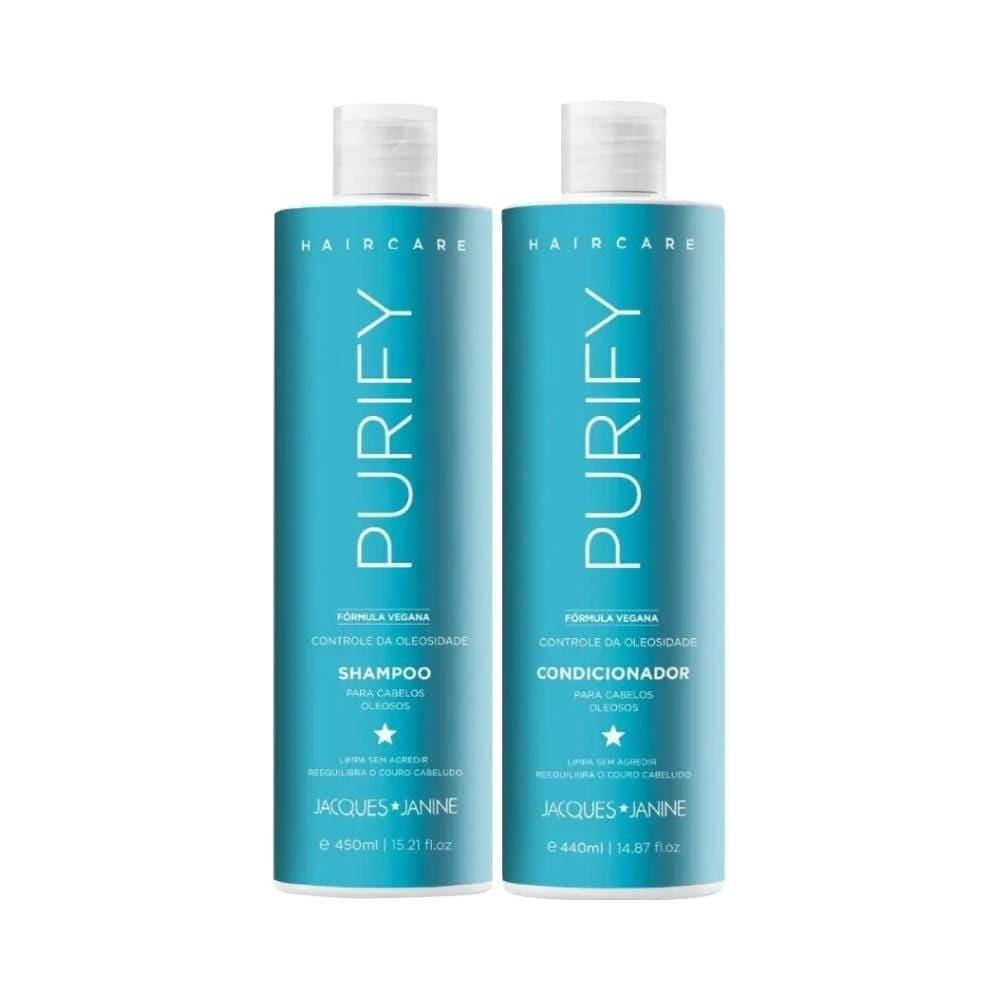 Kit Jacques Janine Hair Care Purify Shampoo 450ml + Condicionador 440ml