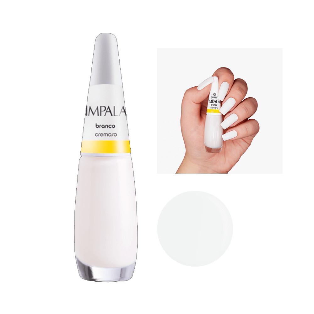 Esmalte Impala Cremoso A Cor Da Sua Moda Branco
