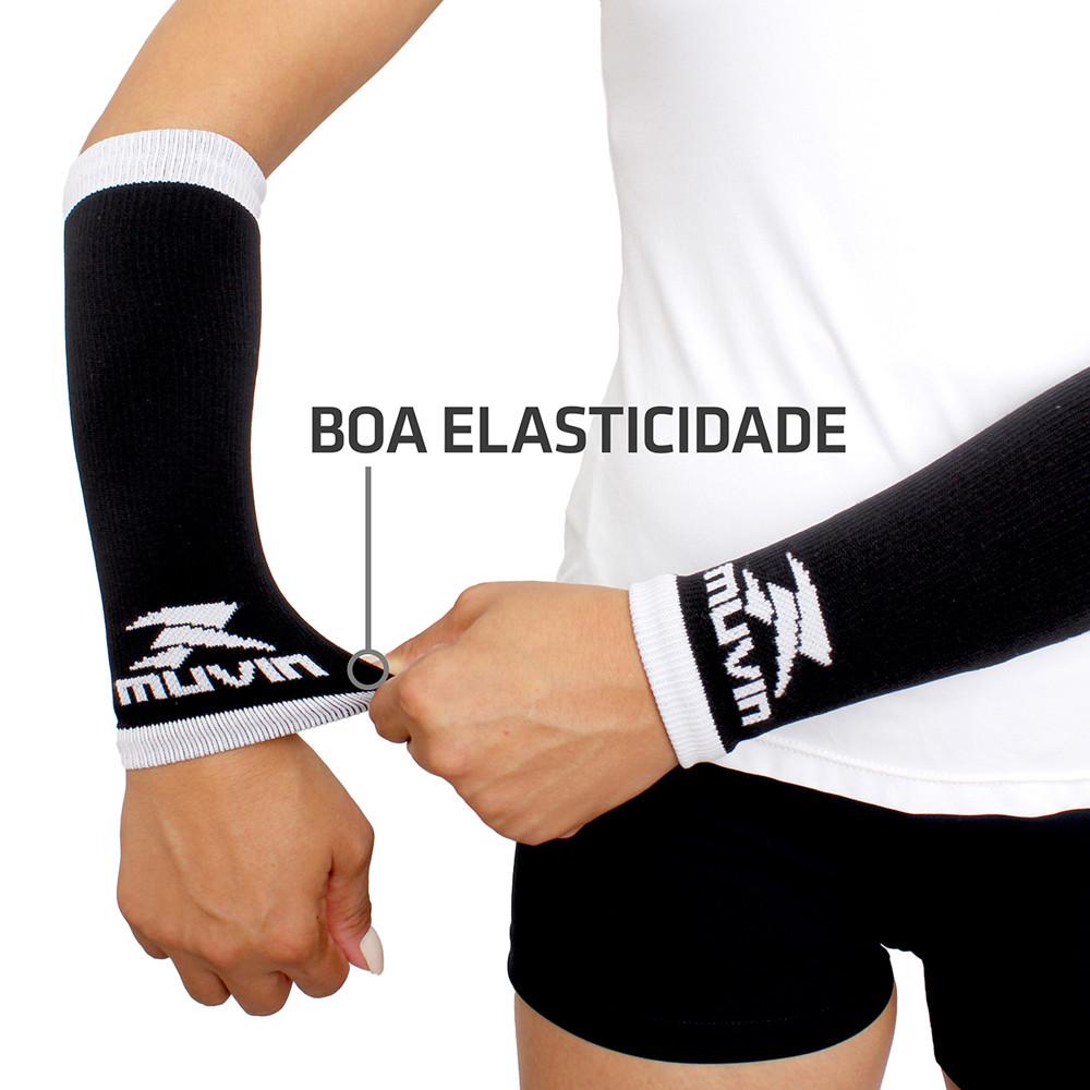 Kit 2 Pares Manguito Curto Voleibol Arrow Muvin