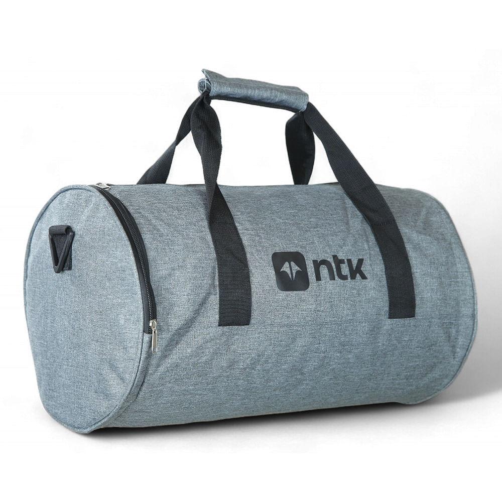 Bolsa Para Academia Gym Bag Em Poliéster 300D Cinza Ntk