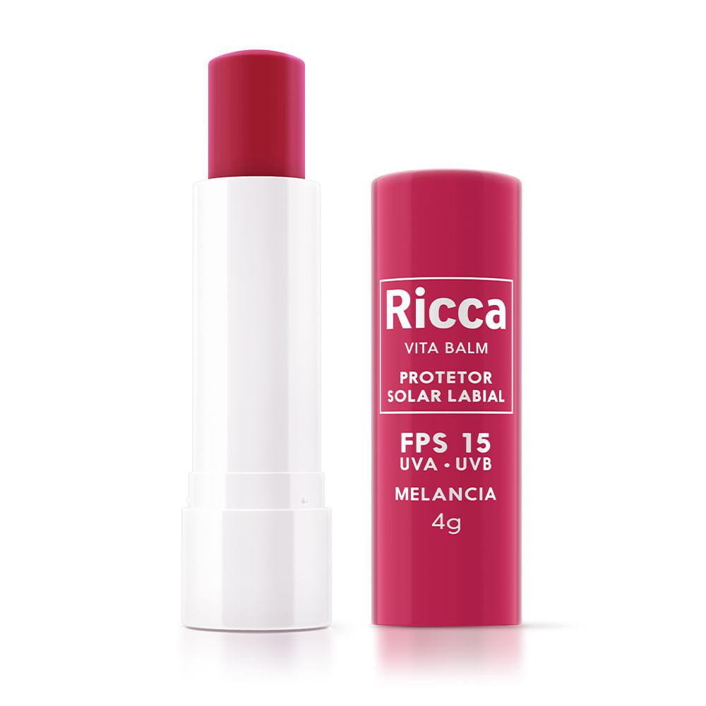 Protetor Solar Labial Fps15 Melancia Ricca