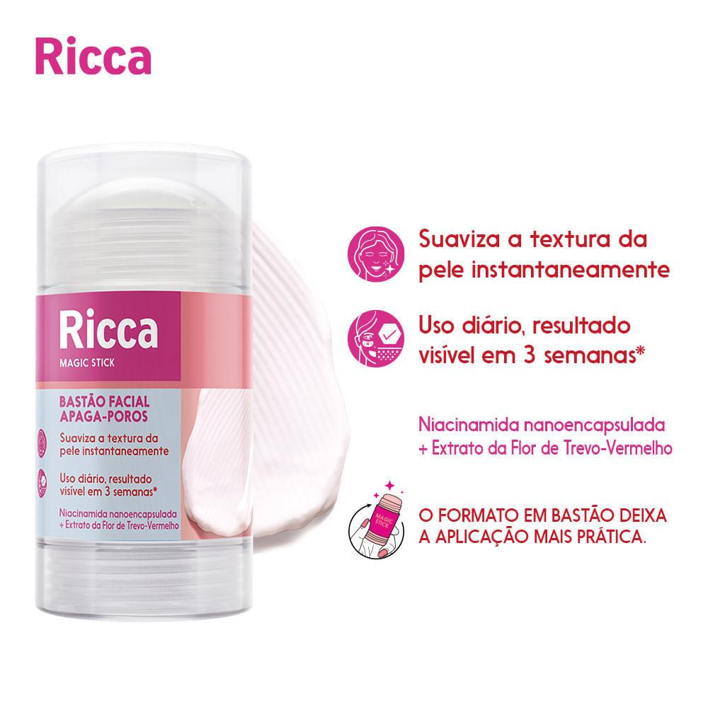 Bastão Facial Apaga-poros Ricca