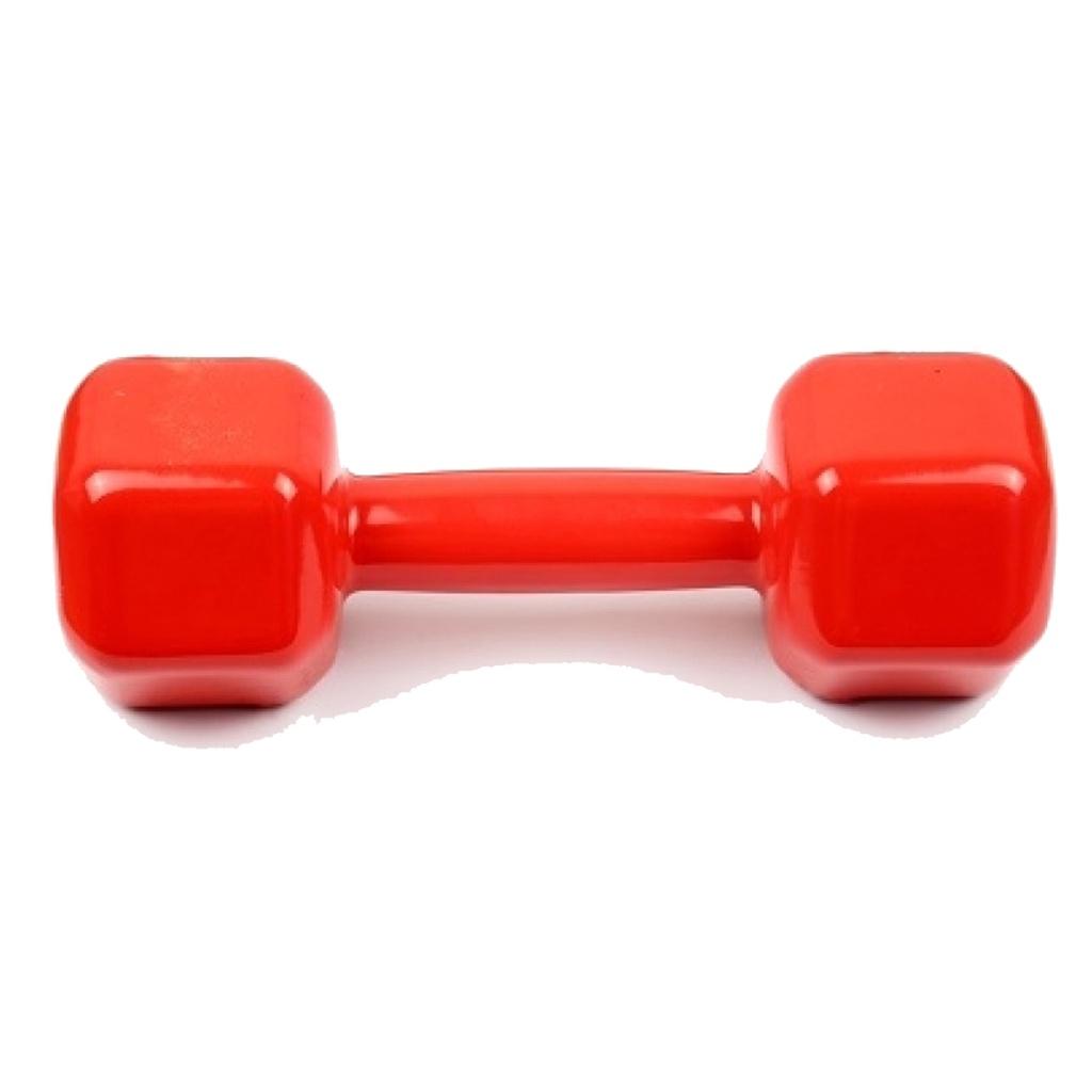 Halter Sextavado 5kg Emborrachado Pvc
