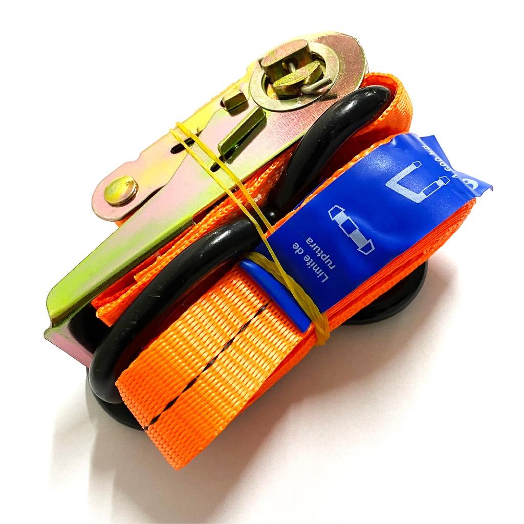 2 Kit Cinta Catraca Amarração 800kg Moto Jet Ski Quadriciclo Carga