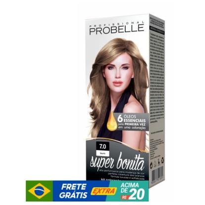 Coloração Super Bonita 7.0 - Louro Médio Probelle