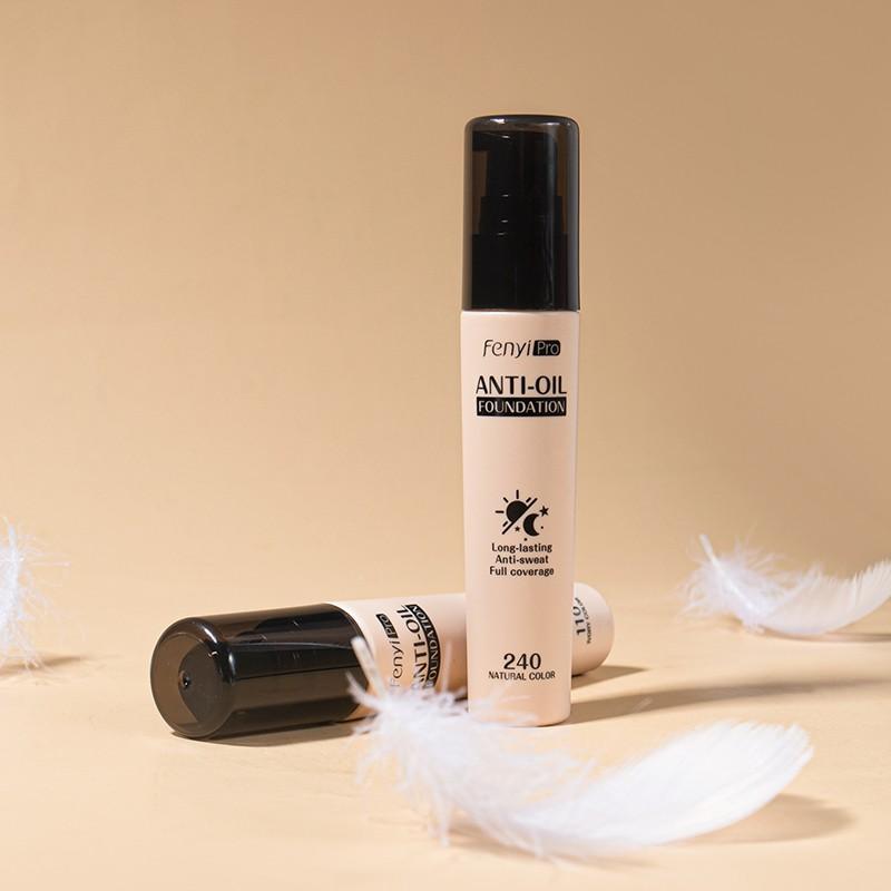 Fenyi Base Líquida 24 Horas Corretivo Longa Duração À Prova D Água Maquiagem 30ml