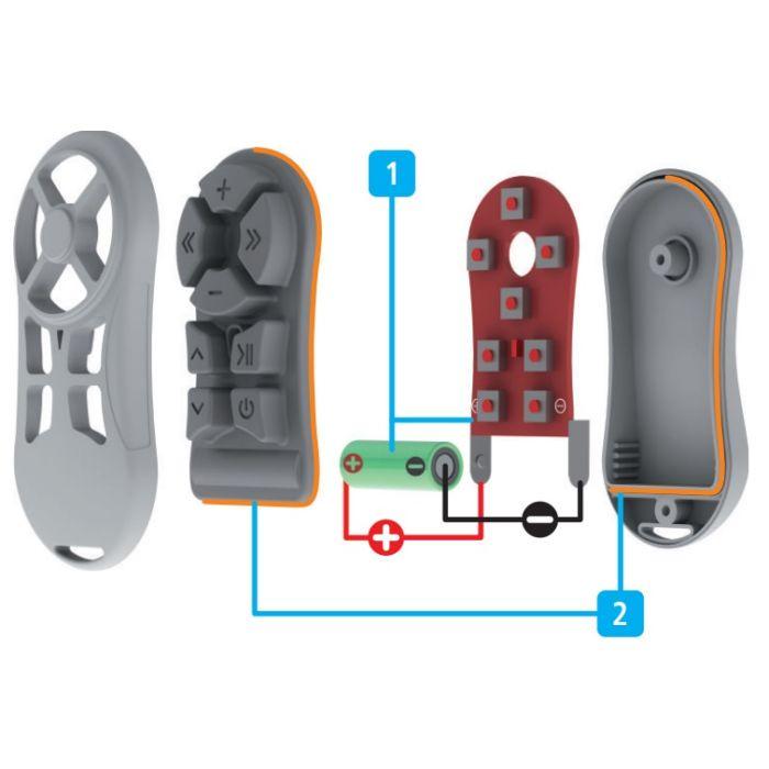 Controle Jfa Acqua 1200 Longa Distância Resistente A Água