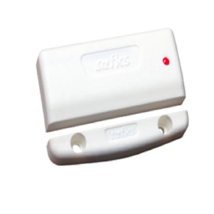 Sensor Alarme Residencial Sem Fio Fks Rs400 Ri Para Portas De Madeira