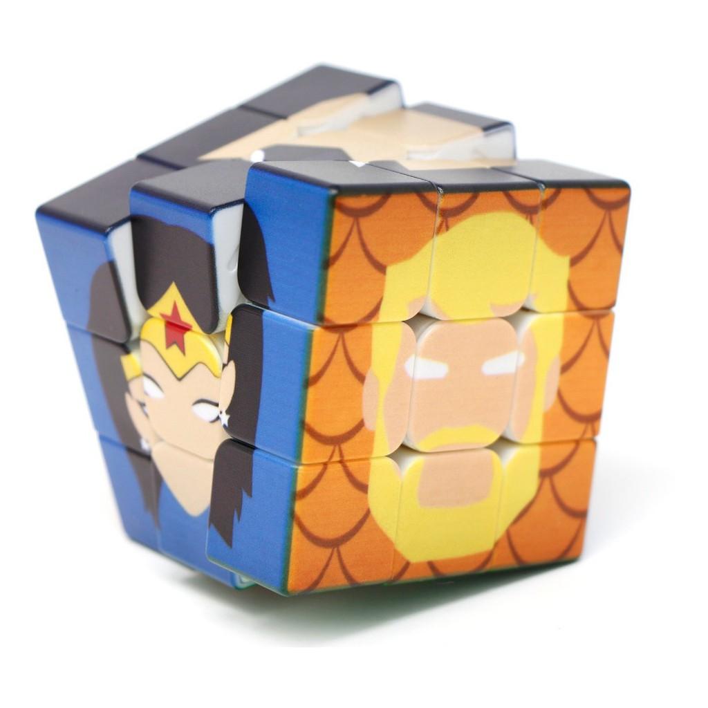 Cubo Mágico 3x3 Personalizado Vinci Cube Liga Da Justiça Dc Cuber Brasil