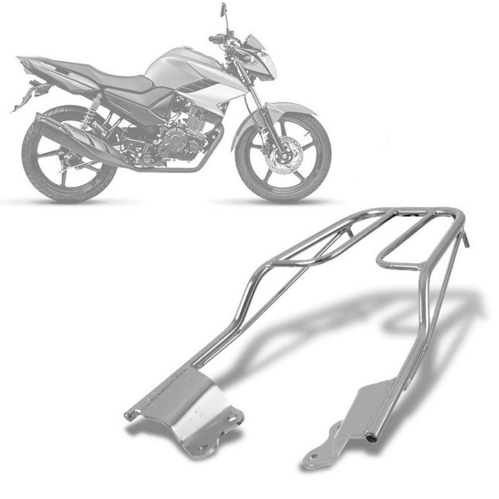 Bagageiro Sansão Em Aço Maciço Moto Yamaha Fazer 150 2014 2015 2016 PRO Tork