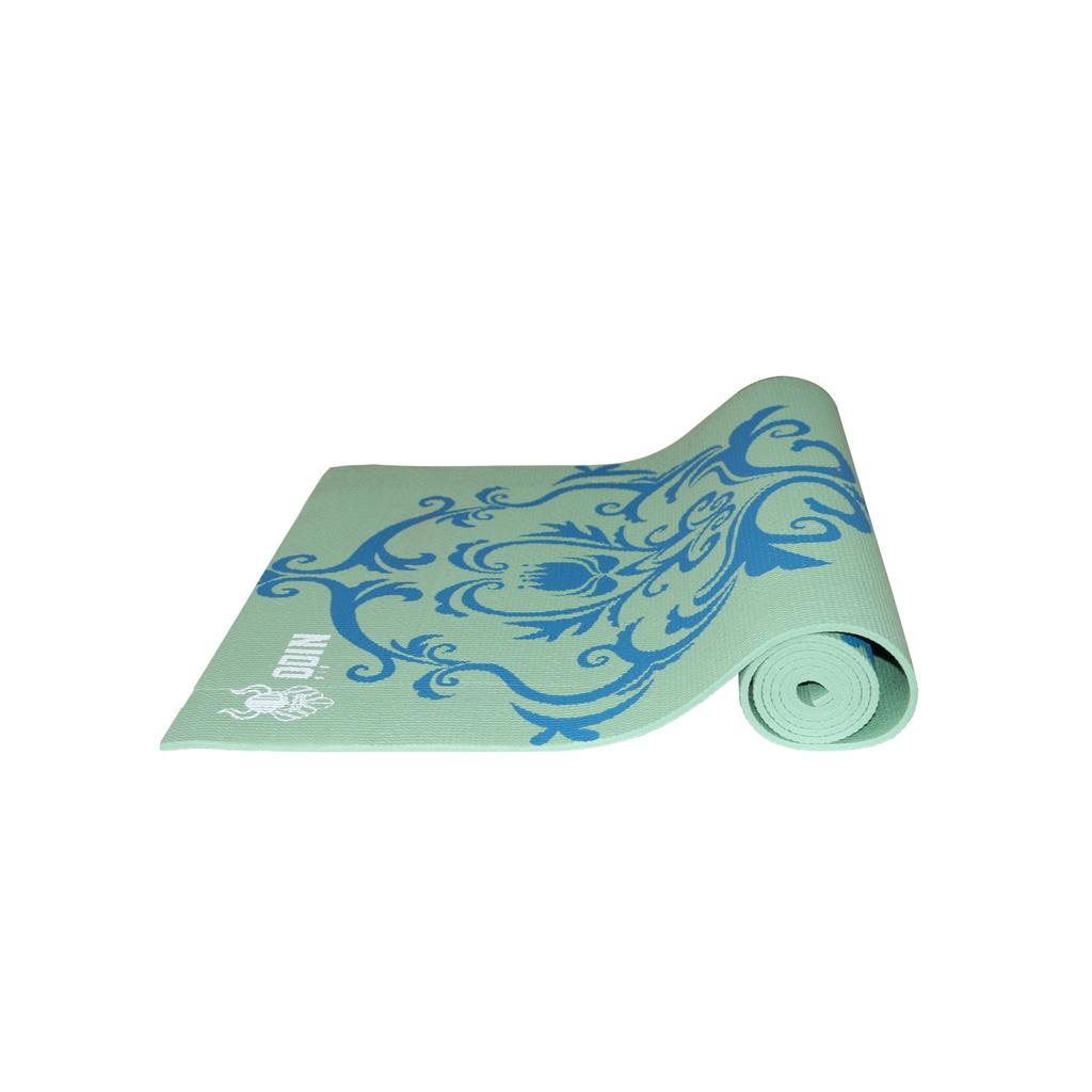 Tapete Para Yoga Estampado Colchonete Pilates Pvc Odin Fit