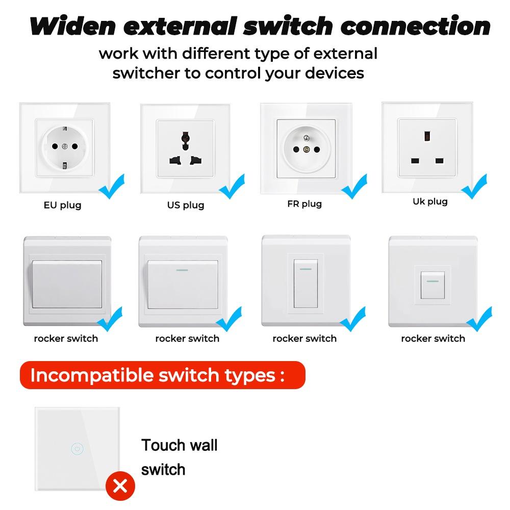 Smatrul Ewelink 16A Minir2 Wifi Diy Inteligente Interruptor De Luz 2-way Modular Disjuntor Do Circuito Sem Fio Temporizador De Voz