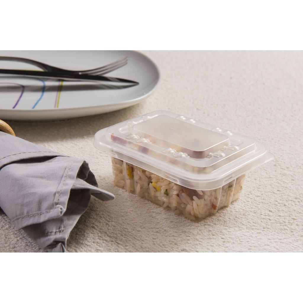 10 Pote Freezer Micro-ondas - 180ml Pp Ref. G 304 Com Tampa
