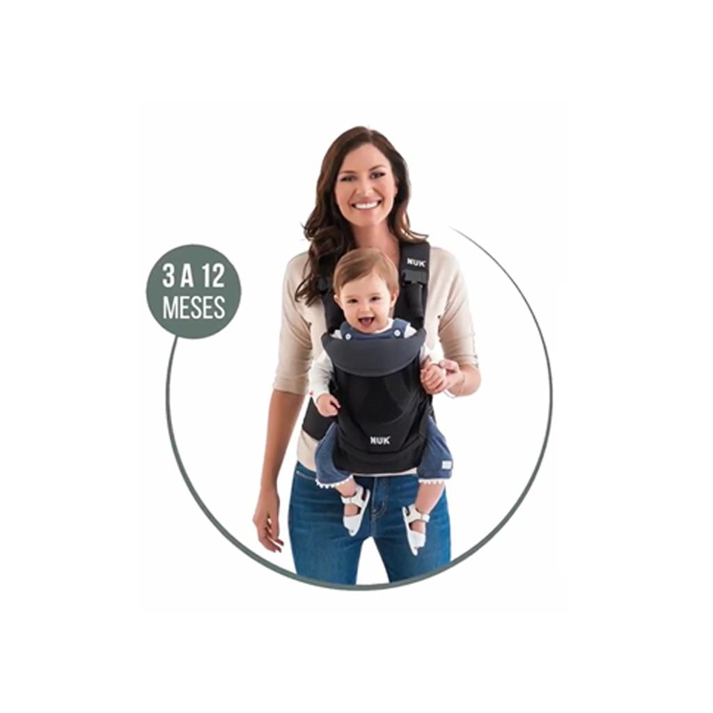 Canguru Baby Carrier Supreme Comfort 4 Em 1 Preto - Nuk