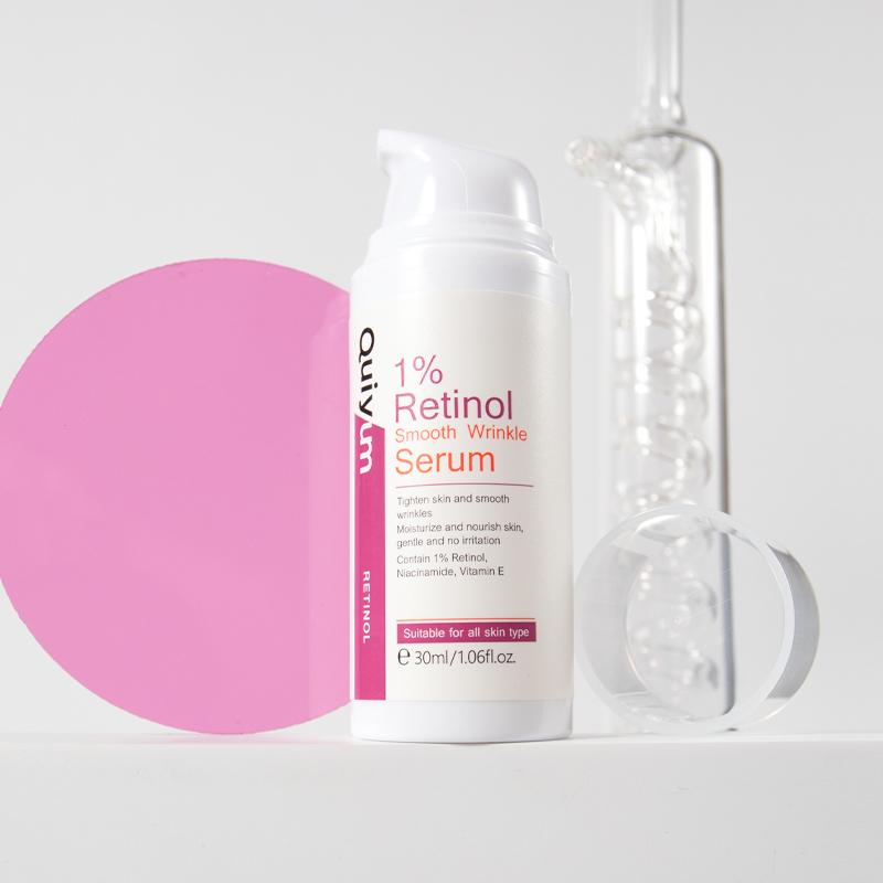 Quiyum 1 Retinol Soro De Rugas Suaves Apertar Da Pele Nutrir 30ml